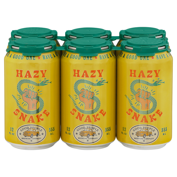 Beers & Coolers Good People Brewing Beer, Hazy IPA Eccentric Southern Ale, Hazy Snake hero