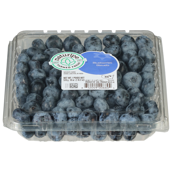 Fresh Fruits Naturipe Blueberries hero