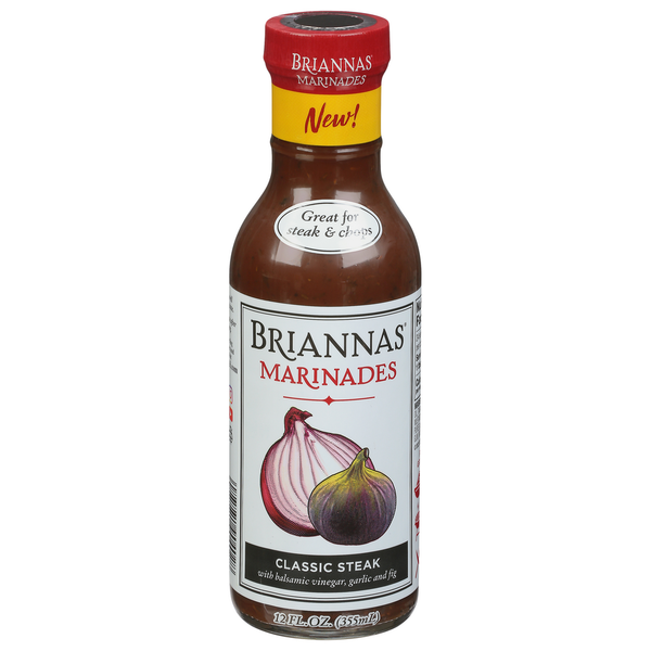 Marinades & Meat Preparation BRIANNAS Marinades, Classic Steak hero