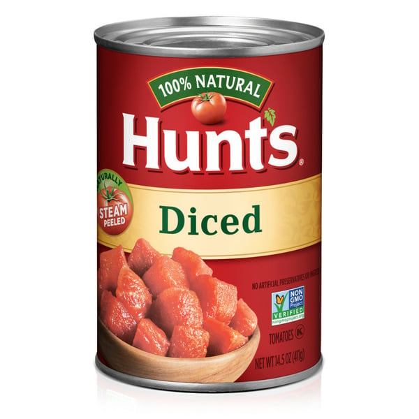 Canned & Jarred Vegetables Hunt's Diced Tomatoes hero