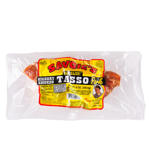 Packaged Meat Savoie's Smoked Pork Tasso hero