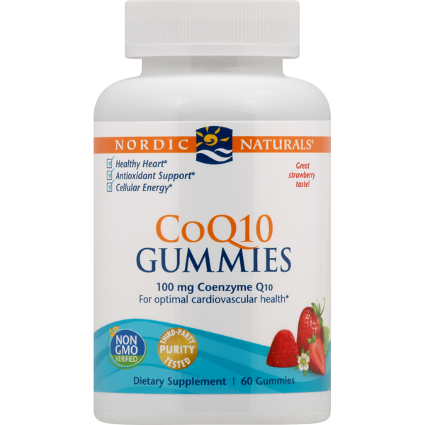 Dietary Supplements Nordic Naturals CoQ10, 100 mg, Gummies hero