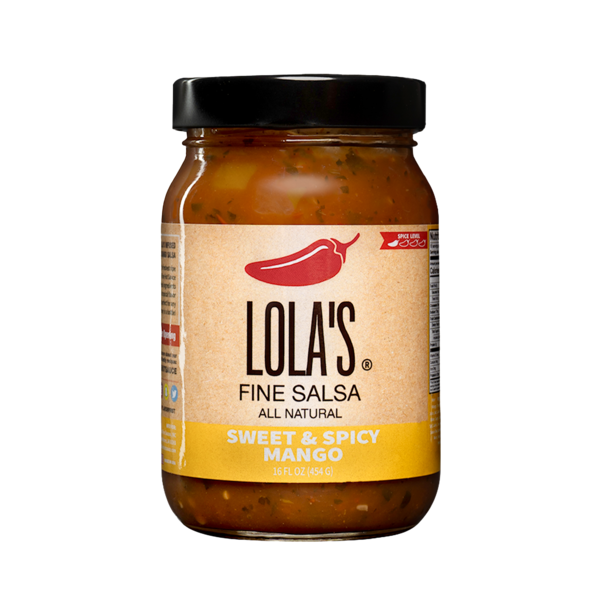 Preserved Dips & Spreads Lola's Fine Salsa Sweet & Spicy Mango Salsa hero