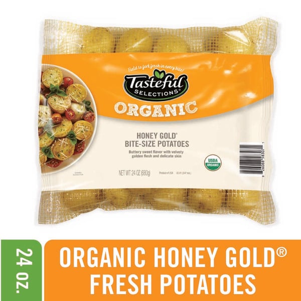 Honeys, Syrups & Nectars Tasteful Selections Organic Honey Gold® Baby Potatoes hero