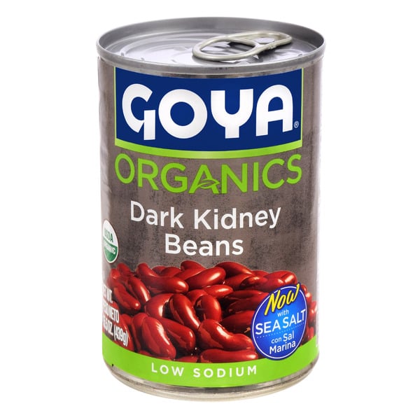 Latino Foods Goya Organic Dark Kidney Beans hero