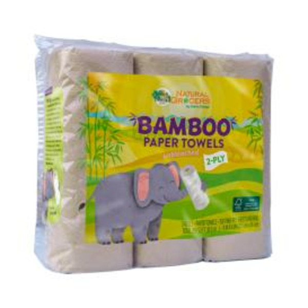 Paper Goods Natural Grocers Bamboo Paper Towels hero