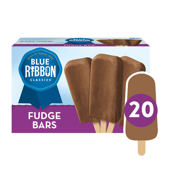 Ice Cream & Ice Blue Ribbon Classics Fudge Frozen Treat Bar hero