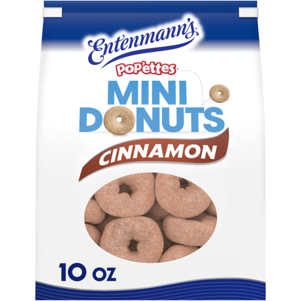 Cookies & Cakes Entenmann's Pop'ettes, Cinnamon Mini Donuts hero