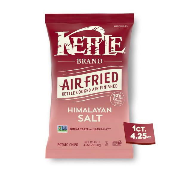 Kettle Chips Air Fried Himalayan Salt Salt Kettle Potato Chips hero