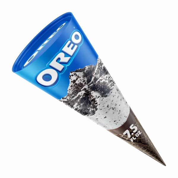 Oreo King Size Frozen Dairy Dessert Cone hero