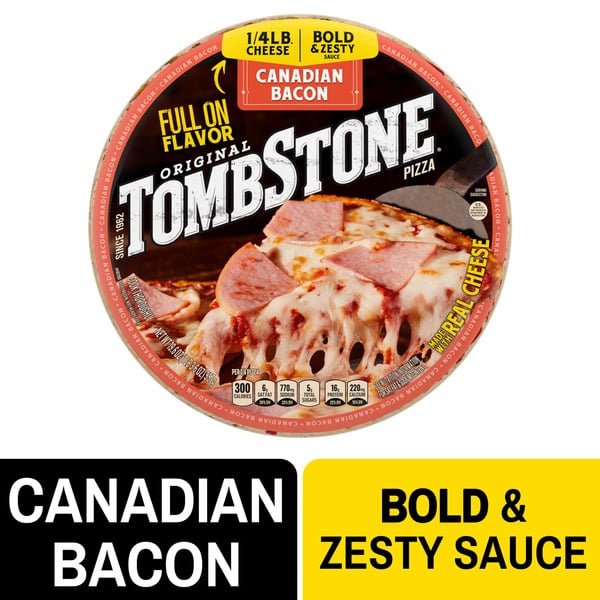 Frozen Pizza Tombstone Canadian Bacon Frozen Pizza hero