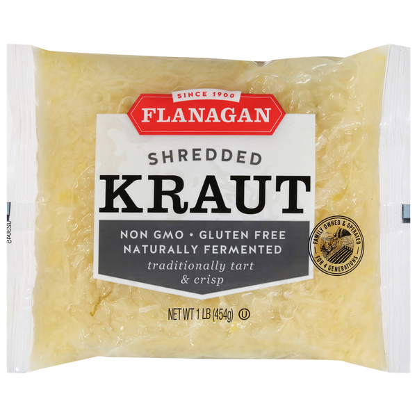 Packaged Vegetables & Fruits Flanagan Sauerkraut hero