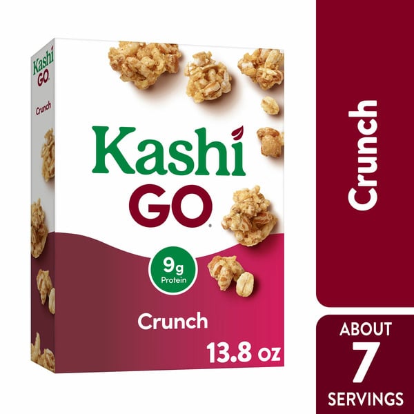 Cereal Kashi Breakfast Cereal, Vegan Protein, Fiber Cereal, Cinnamon Crunch hero