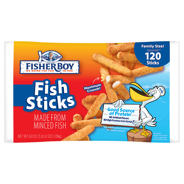 Frozen Seafood Fisher Boy Fish Sticks hero