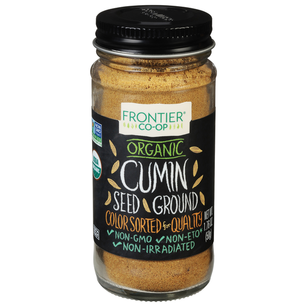 Spices & Seasonings Frontier Co-op Cumin Seed, Organic, Ground hero