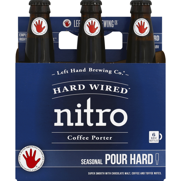 Beers & Coolers Left Hand Brewing Beer, Coffee Porter, Hard Wired Nitro hero