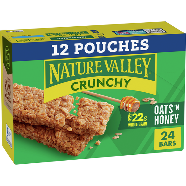 Energy & Granola Bars Nature Valley Oats 'n Honey Crunchy Granola Bars hero