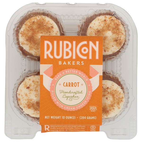 Rubicon Carrot Cupcakes 4Pk hero