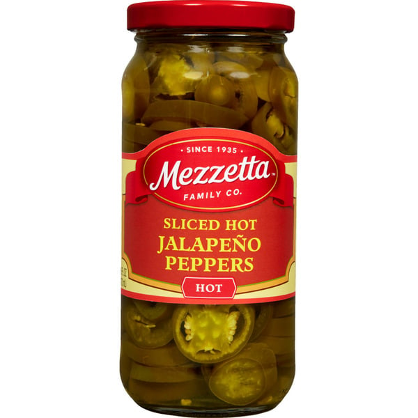 Pickled Goods & Olives Mezzetta Sliced Hot Jalapeño Peppers hero