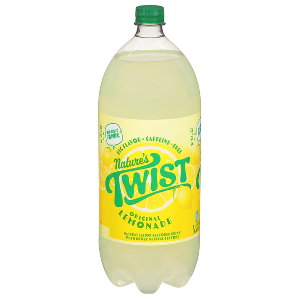 Soft Drinks Nature's Twist Lemonade, Original hero