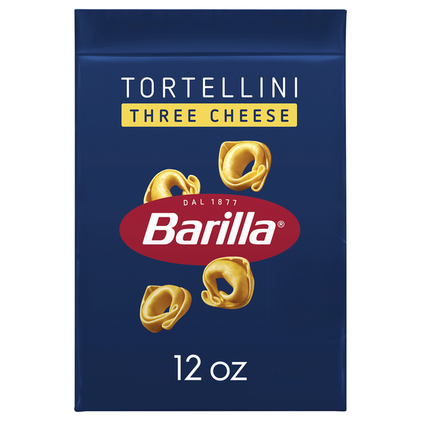 Instant Foods Barilla Three Cheese Tortellini Pasta - Pantry Friendly - Made with Non-GMO Ingredients hero