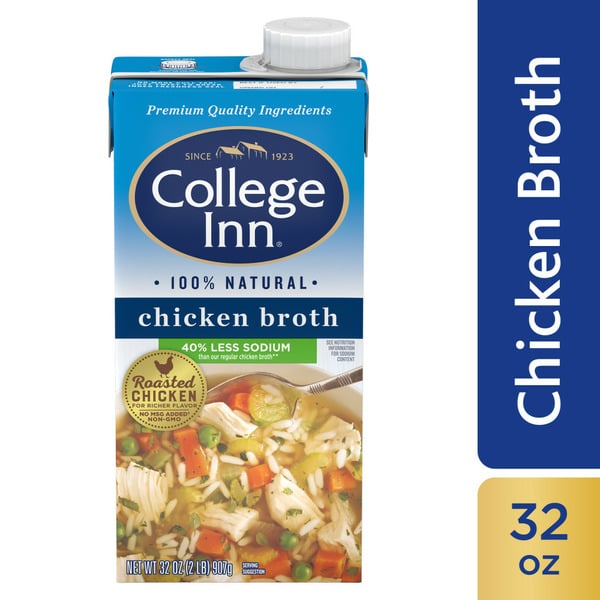 Soup, Stock & Broth College Inn Natural Chicken Broth hero