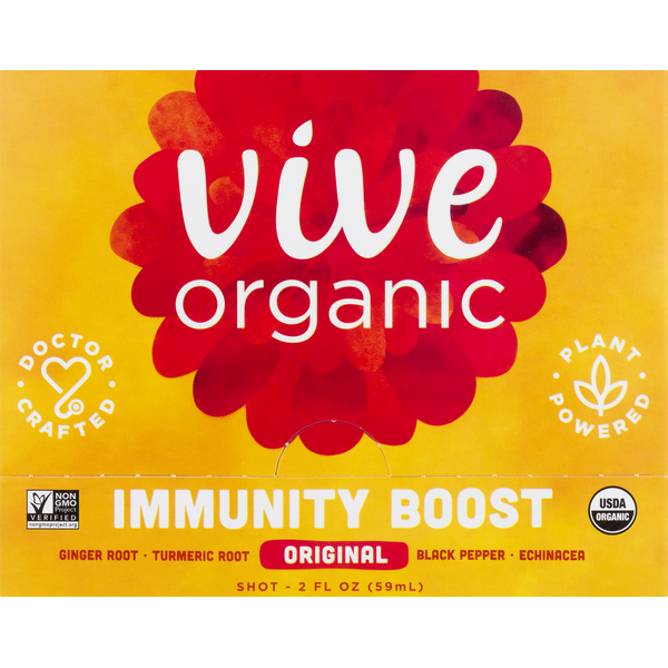 Vive Organic Shot, Immunity Boost, Original hero