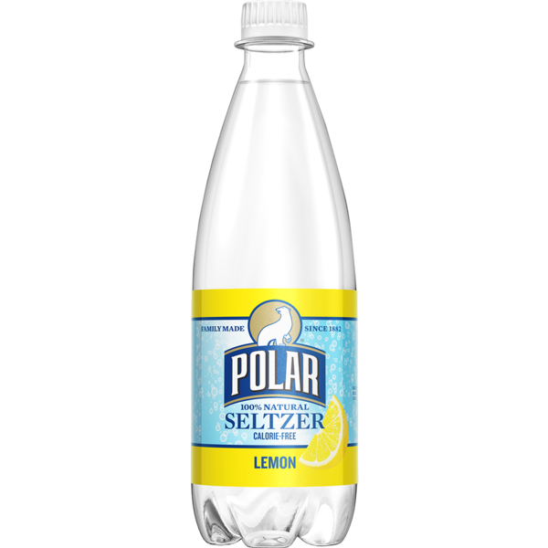 Water, Seltzer & Sparkling Water Polar Seltzer  Lemon Seltzer hero