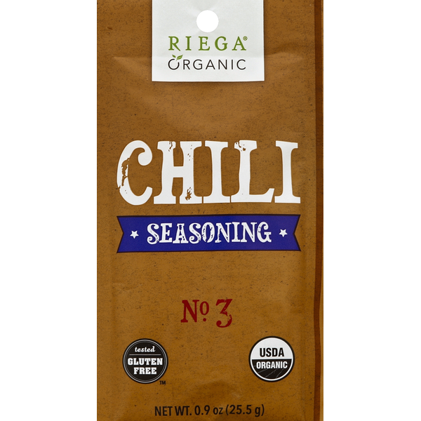 Spices & Seasonings Riega Seasoning, No. 3, Chili hero