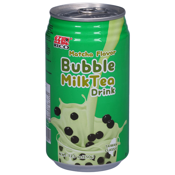 Tea Rico's Bubble Milk Tea Drink, Matcha Flavor hero