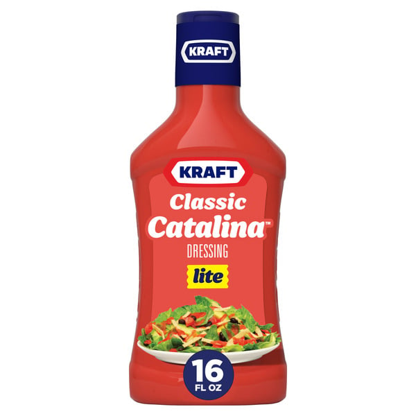 Salad Dressing & Toppings Kraft Classic Catalina Lite Salad Dressing hero