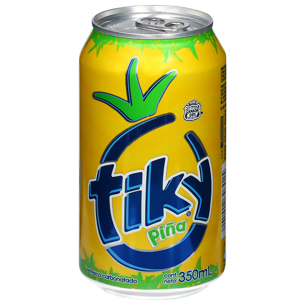 Soft Drinks Tiky Pina Carbonated Soft Drink, , Pineapple Flavor hero