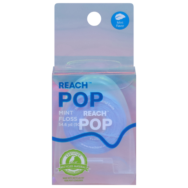 Oral Hygiene REACH Floss, Mint, Pop hero