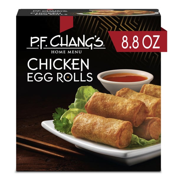 Frozen Meals P.F. Chang's Chicken Egg Rolls, Frozen Appetizers hero