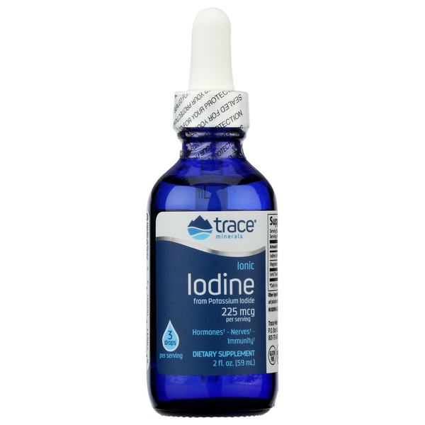 Vitamins & Minerals Trace Minerals Liquid Ionic Iodine From Potassium Iodide hero