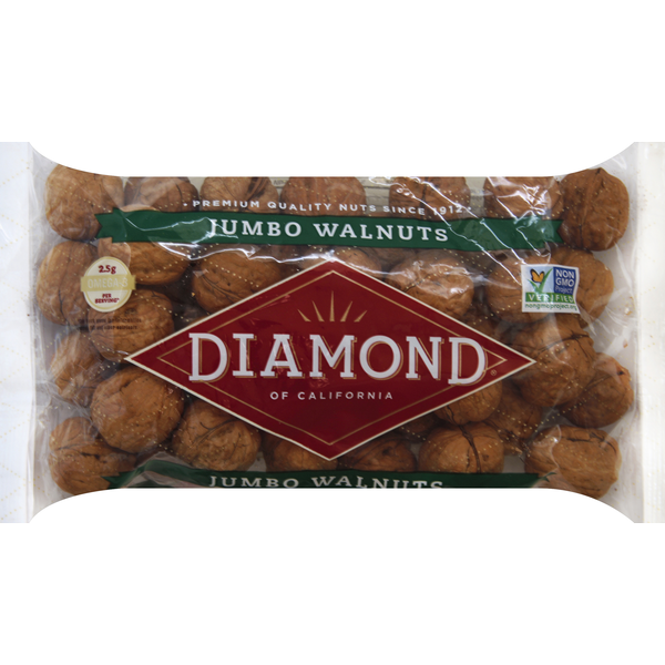 Nuts, Seeds & Dried Fruit Diamond Jumbo Walnuts hero