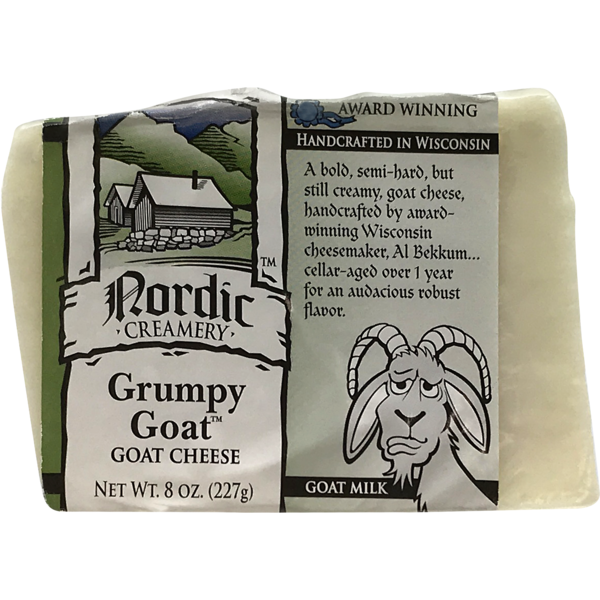 Specialty Cheeses Nordic Creamery Grumpy Goat Cheese hero