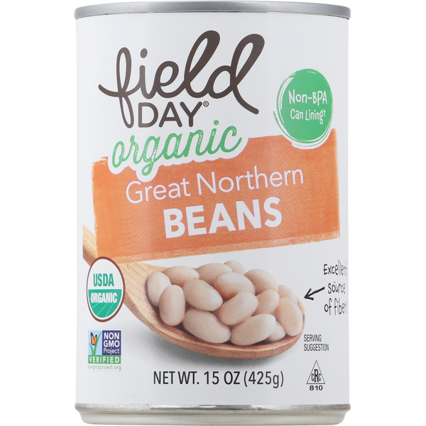 Canned Meals & Beans FIELD DAY Great Northern Beans hero