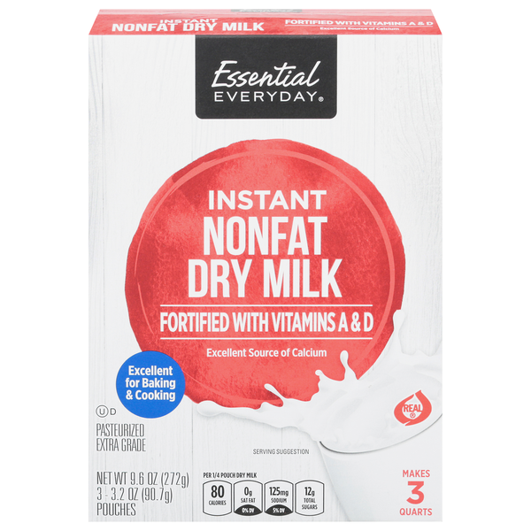 Milk Essential Everyday Dry Milk, Nonfat, Instant hero