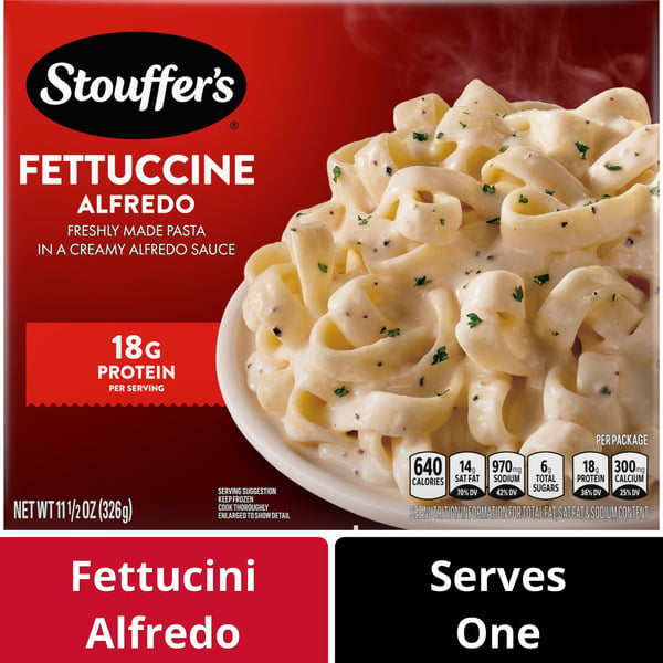 Frozen Meals Stouffer's CLASSICS Fettuccini Alfredo hero