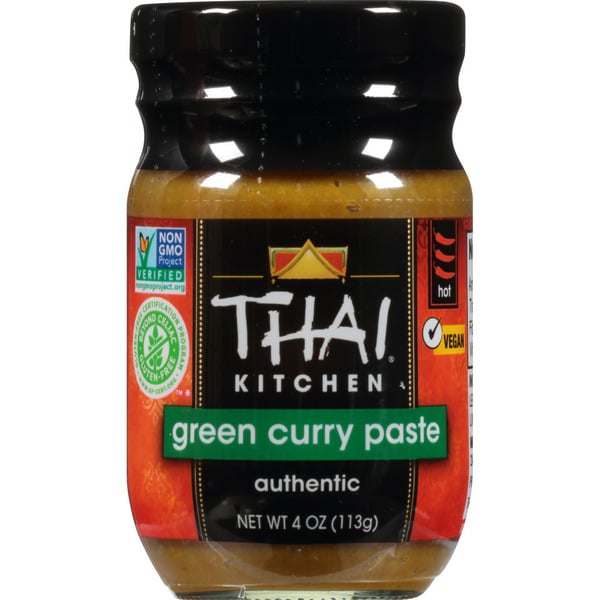 Condiments Thai Kitchen Gluten Free Green Curry Paste hero