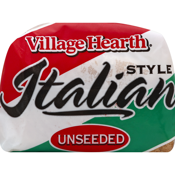 Bread Village Hearth Bread, Italian Style, Unseeded hero