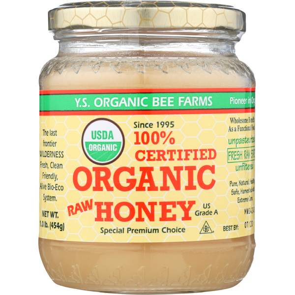 Honeys, Syrups & Nectars Y.S. Eco Bee Farms Honey-Org hero