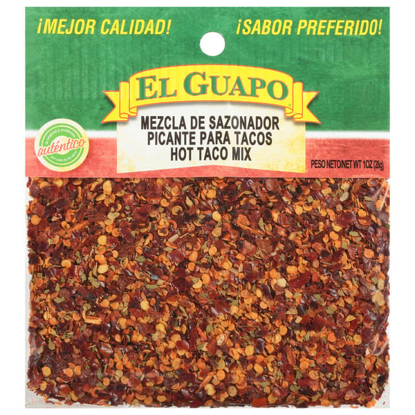 Spices & Seasonings El Guapo® Hot Taco Mix (Sazonador Para Tacos Picante) hero