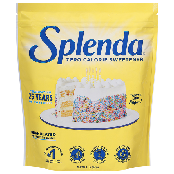 Baking Supplies & Decor Splenda Granulated No Calorie Sweetener hero