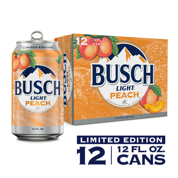 Beers Busch Peach Lager Beer hero