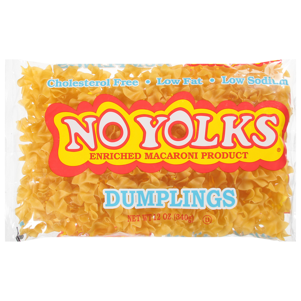 Dry Pasta & Noodles No Yolks Dumplings hero