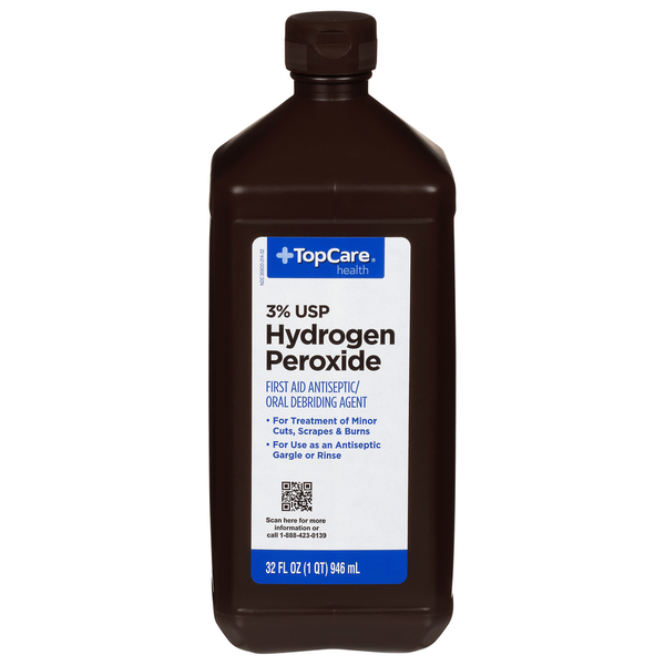 First Aid TopCare Hydrogen Peroxide, 3% USP hero