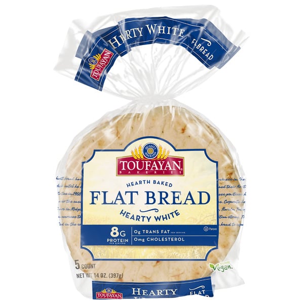 Tortillas & Flat Bread Toufayan Bakeries Flat Bread, Hearty White hero