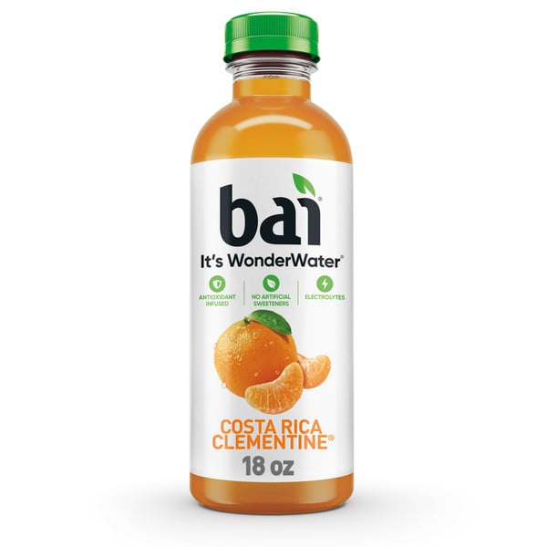 Juice & Nectars Bai Costa Rica Clementine, Antioxidant Infused Beverage hero